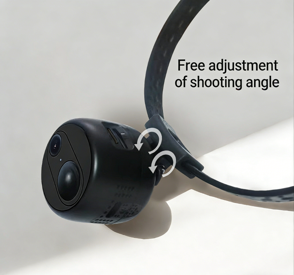 WiFi Pet Collar Camera - Real-Time Monitoring & Recording