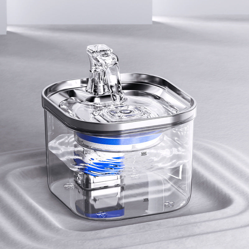 Smart Pet Water Fountain with Temperature Control & Filtration