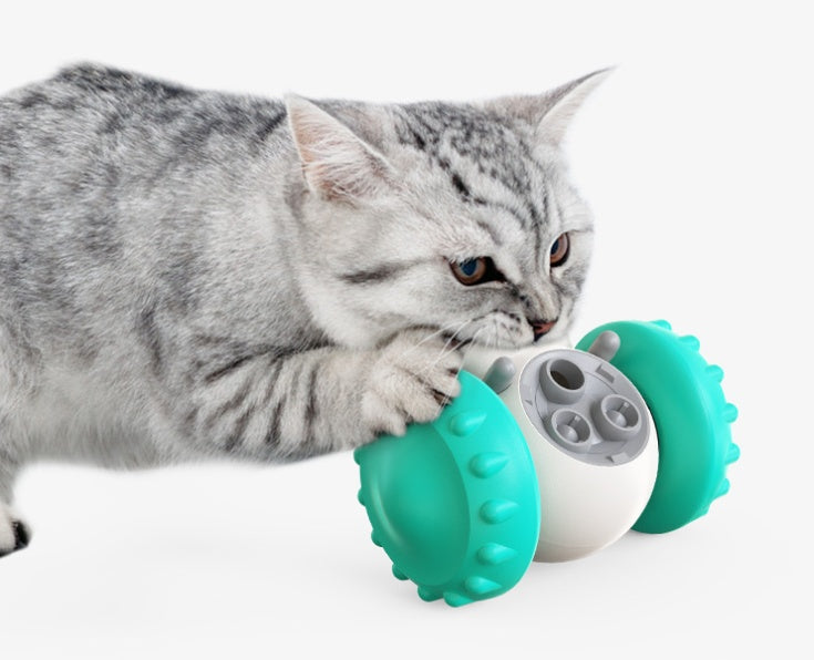 Smart Interactive Pet Feeder Toy Car - Slow Feeding & IQ Training
