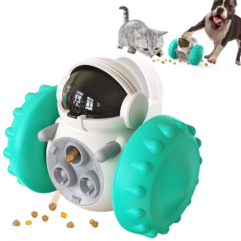 Smart Interactive Pet Feeder Toy Car - Slow Feeding & IQ Training