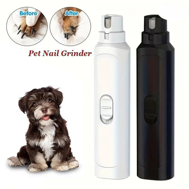 Electric Pet Nail Grinder - Safe Trimmer for Dogs & Cats