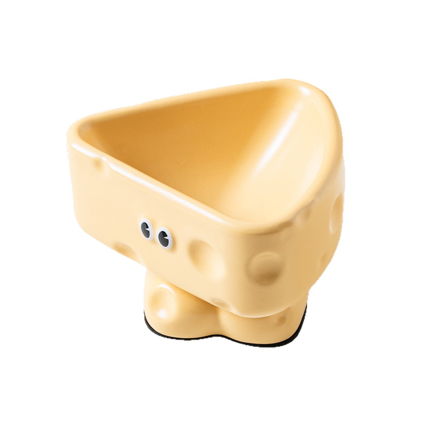 Elevated Ceramic Cat Bowl - Non-Slip Slow Feeder & Spine Protection