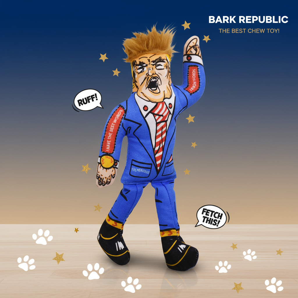 美国总统宠物玩具精美主图