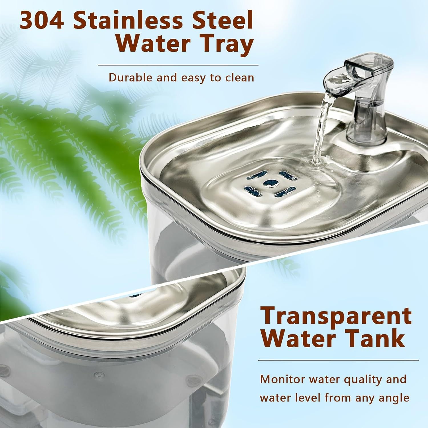 Smart Pet Water Fountain with Temperature Control & Filtration