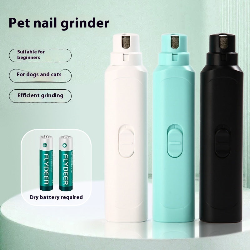 Electric Pet Nail Grinder - Safe Trimmer for Dogs & Cats