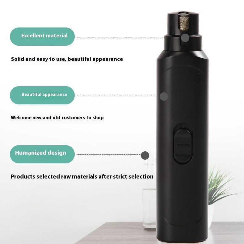 电动宠物指甲磨刀器 - 安全适用于犬猫