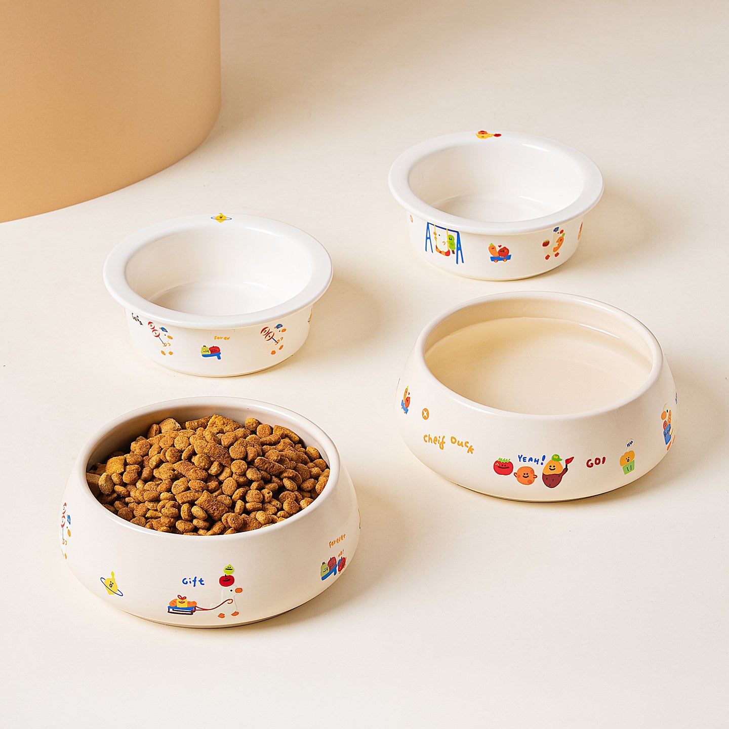 Premium Ceramic Cat Bowl