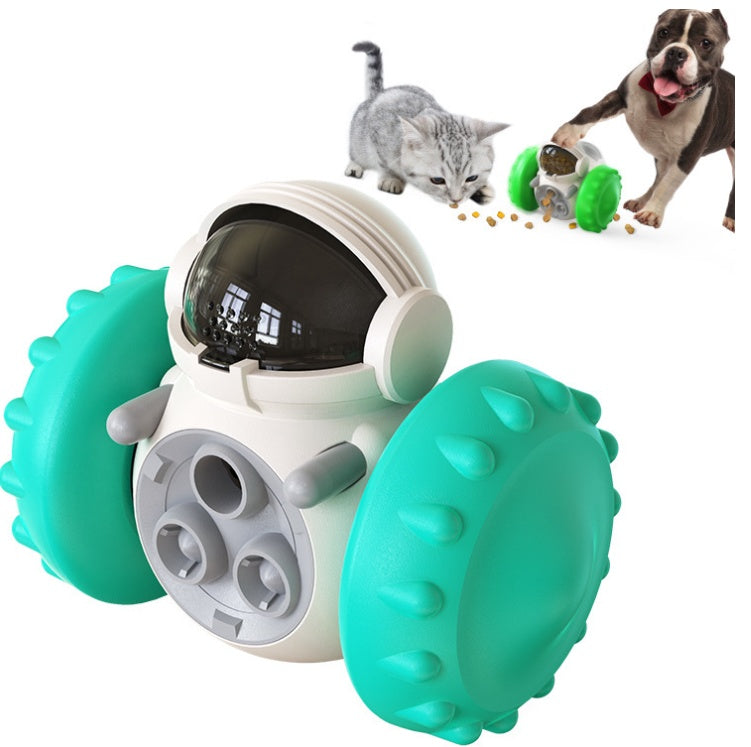 Smart Interactive Pet Feeder Toy Car - Slow Feeding & IQ Training
