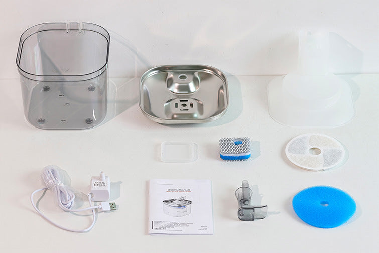 Smart Pet Water Fountain with Temperature Control & Filtration