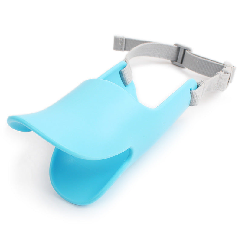 Silicone Duck Muzzle for Dogs - Anti-Bite & Bark Control