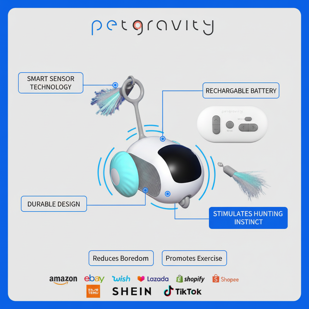 Smart Cat Toy - Feature Details